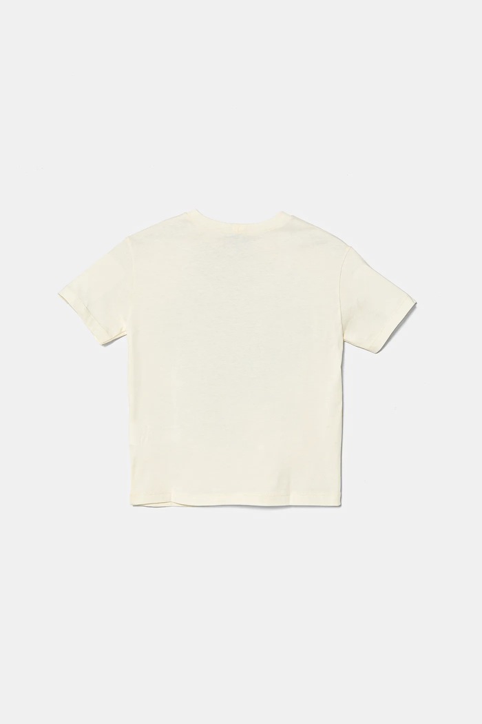 Detské bavlnené tričko United Colors of Benetton x Marvel 35RYC10N9.G.Seasonal béžová SS25