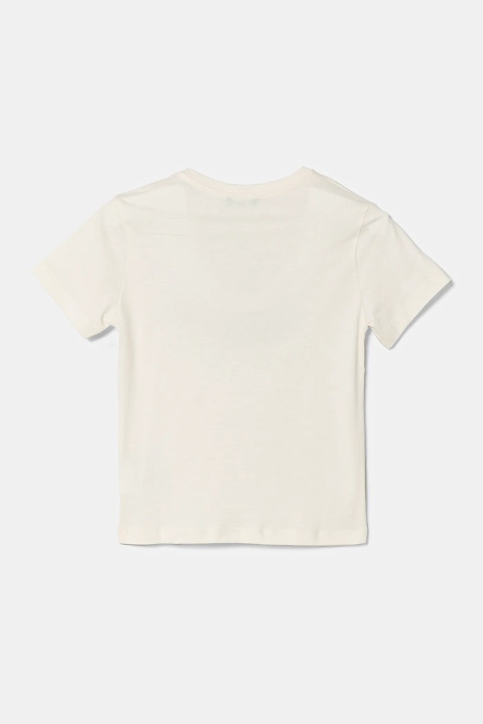 Dětské bavlněné tričko United Colors of Benetton 3I1XG10IJ.P.Seasonal béžová SS25