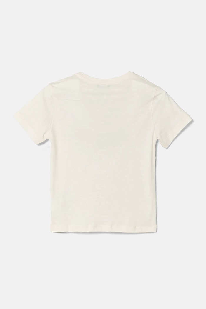 Dětské bavlněné tričko United Colors of Benetton 3I1XG10IJ.P.Seasonal béžová SS25