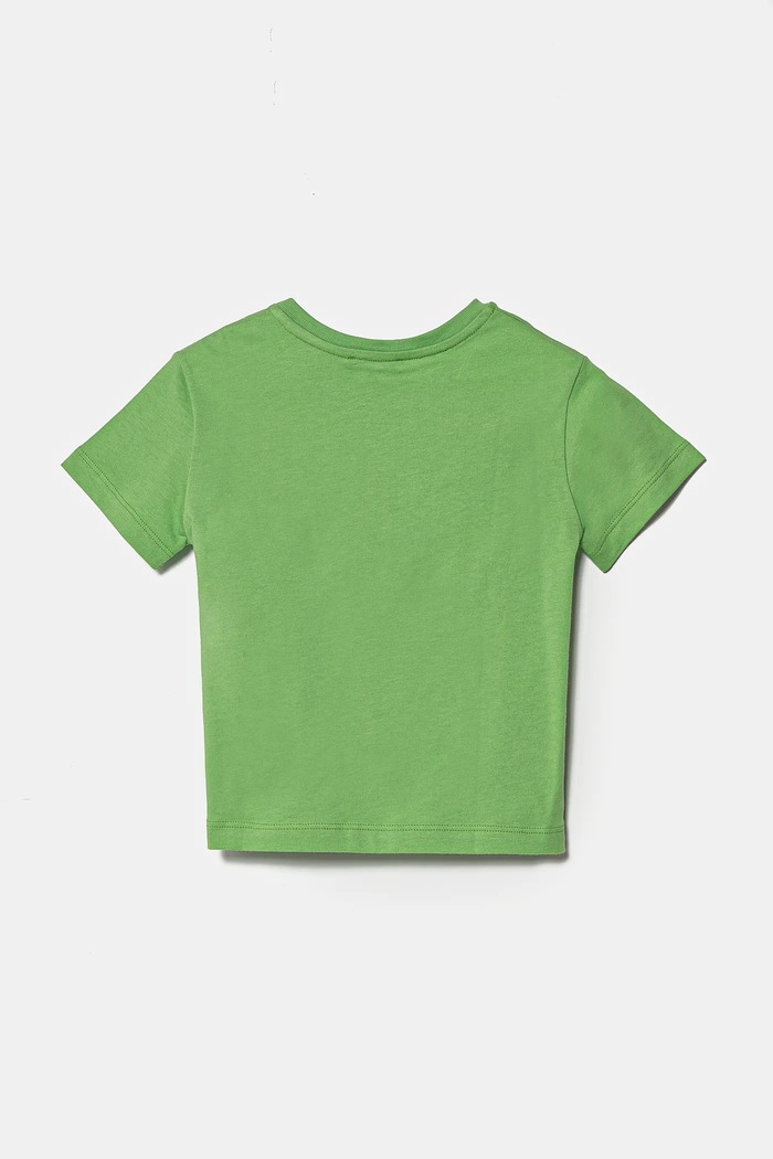 United Colors of Benetton t-shirt bawełniany dziecięcy 3I1XG10IJ.P.Seasonal zielony SS25