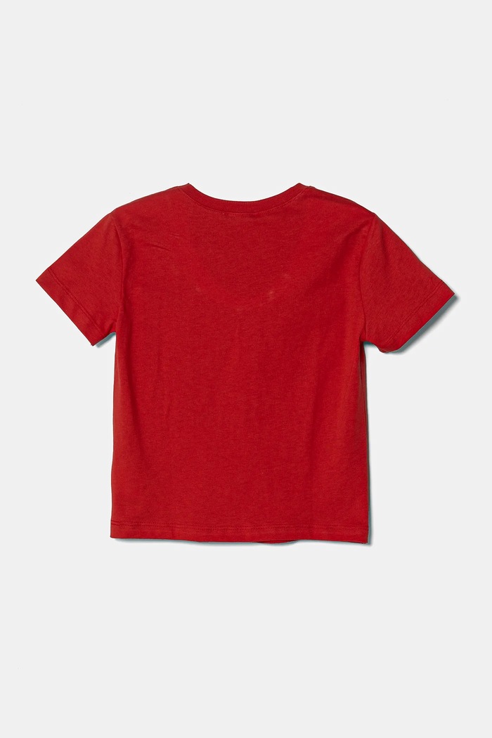 United Colors of Benetton t-shirt bawełniany dziecięcy 3I1XG10HT.P.Seasonal czerwony SS25