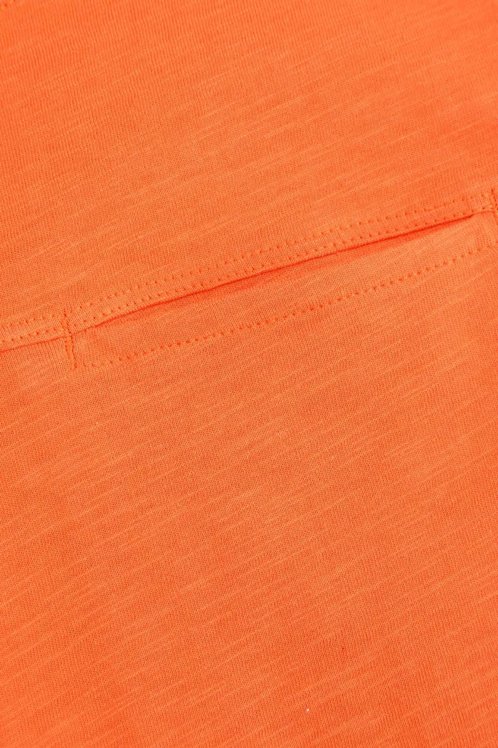 Coccodrillo t-shirt bawełniany dziecięcy pomarańczowy WC5143202HBK