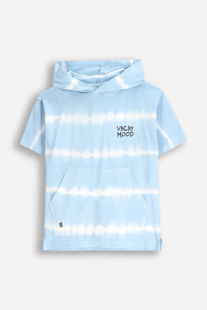 Coccodrillo t-shirt WC5144301HBK niebieski SS25