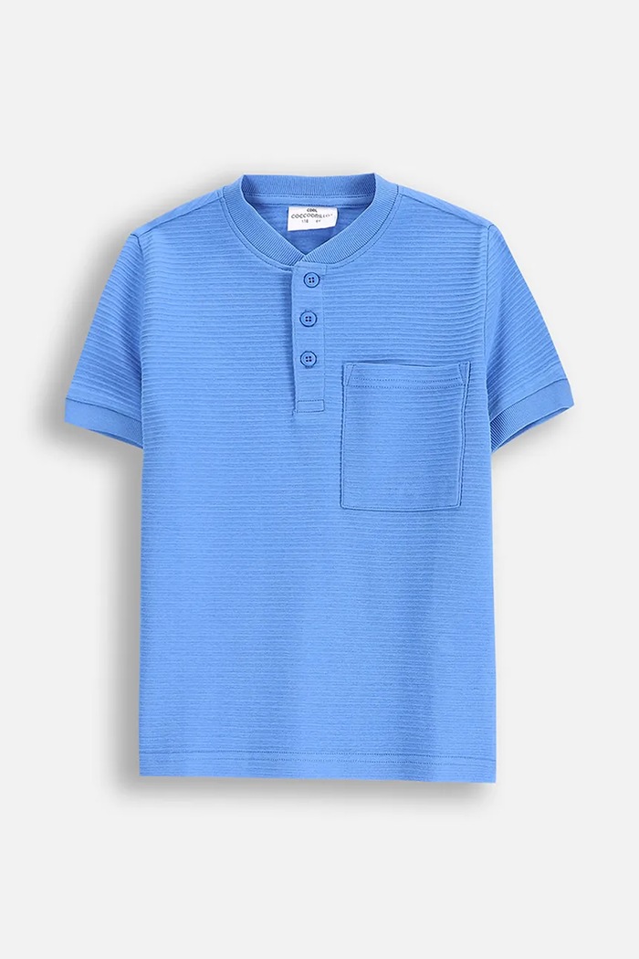 Coccodrillo T-shirt niebieski WC5143203WBK