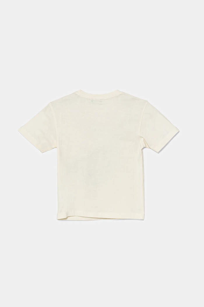 United Colors of Benetton t-shirt bawełniany 3I1XG10J6.P.Seasonal beżowy SS25