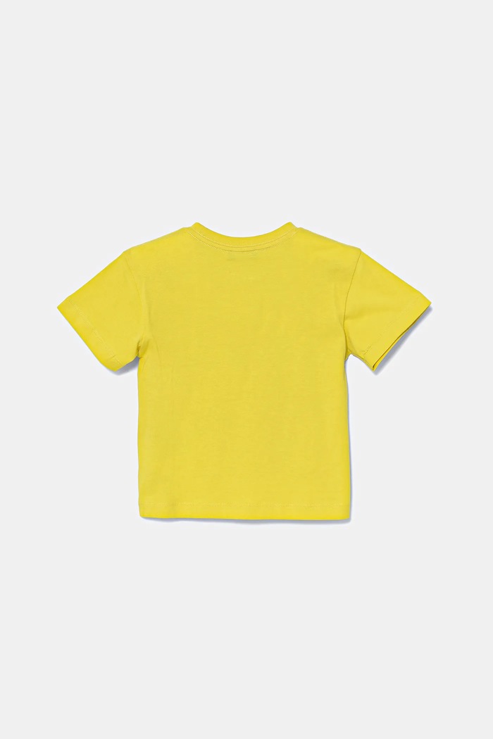 United Colors of Benetton t-shirt bawełniany 3I1XG10J6.P.Seasonal żółty SS25