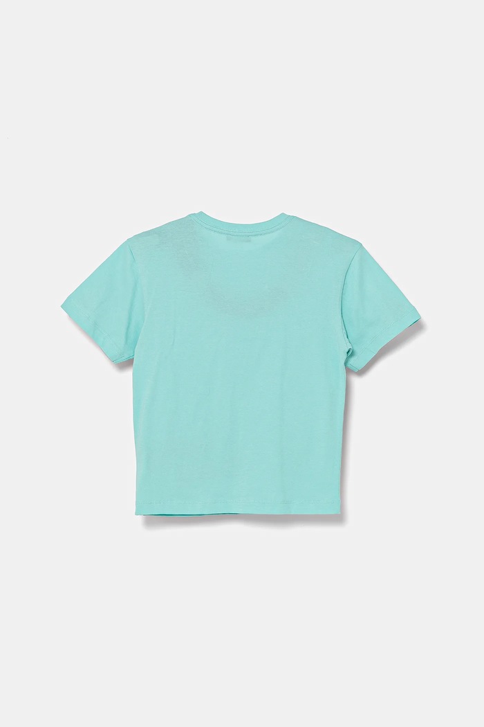 United Colors of Benetton t-shirt bawełniany 3I1XG10J6.P.Seasonal turkusowy SS25