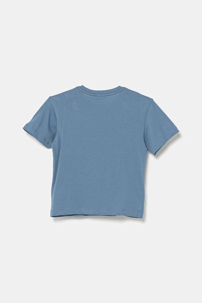 United Colors of Benetton t-shirt bawełniany 3I1XG10J6.P.Seasonal niebieski SS25