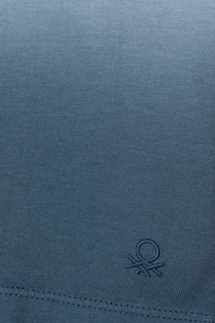 Chłopiec United Colors of Benetton t-shirt bawełniany dziecięcy 3NPDC10OL.G.Seasonal niebieski