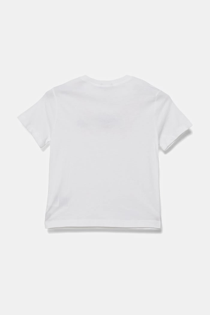United Colors of Benetton T-shirt bawełniany dziecięcy 3I1XG10JO.P.Seasonal biały SS25