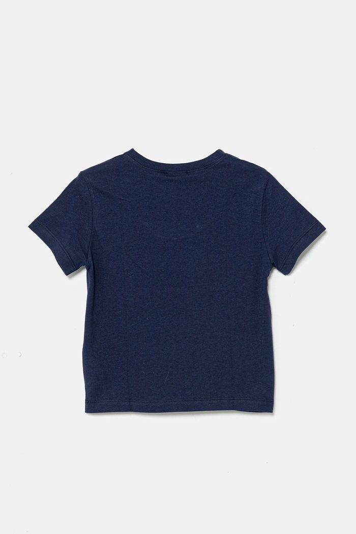 United Colors of Benetton t-shirt bawełniany dziecięcy 3I1XG10JO.P.Seasonal granatowy SS25