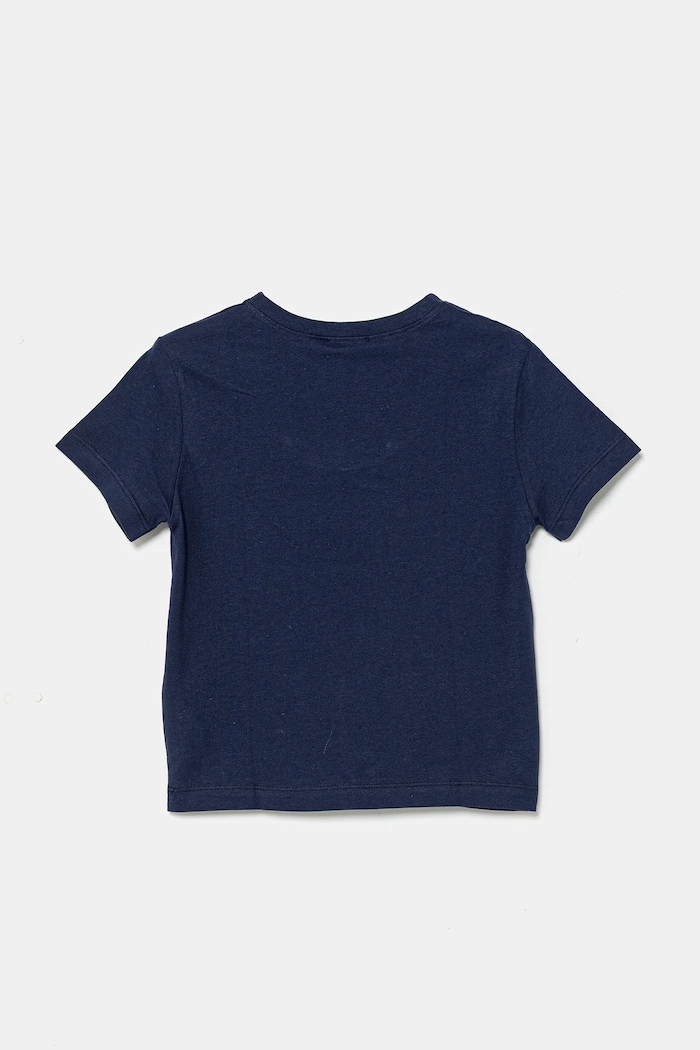 United Colors of Benetton t-shirt bawełniany dziecięcy 3I1XG10JO.P.Seasonal granatowy SS25