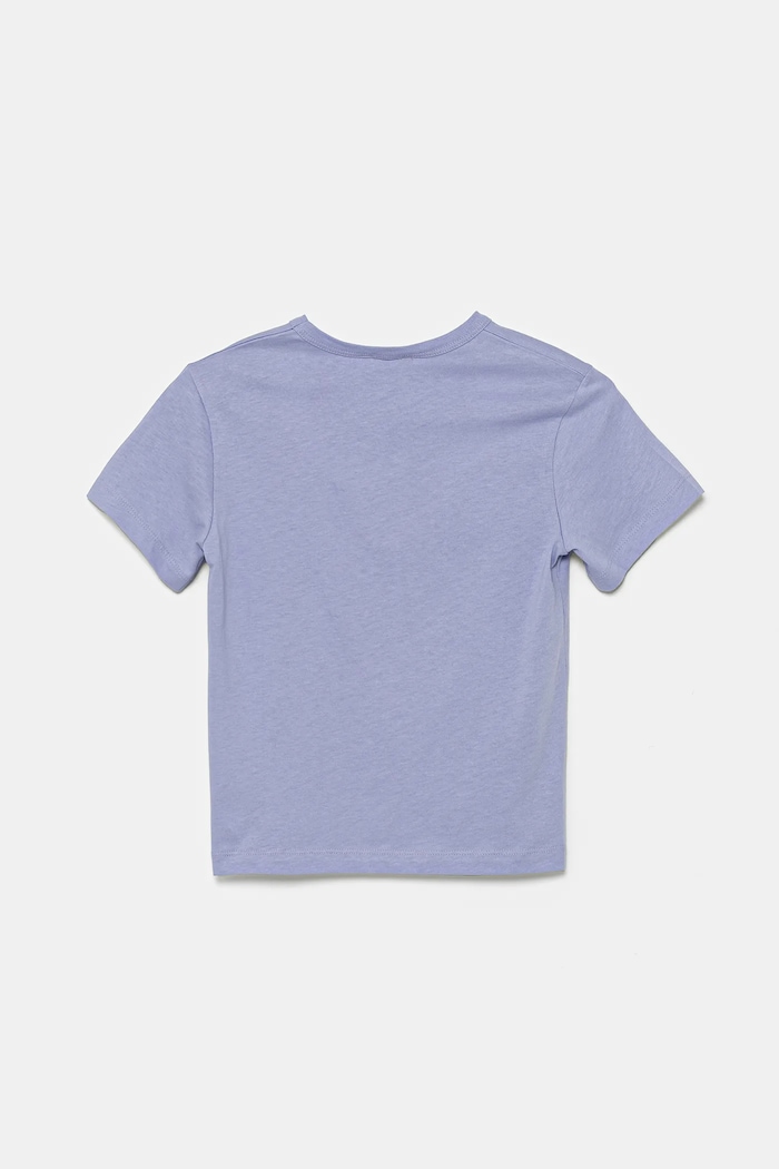 Chłopiec United Colors of Benetton t-shirt bawełniany dziecięcy 3I1XG10JM.P.Seasonal fioletowy