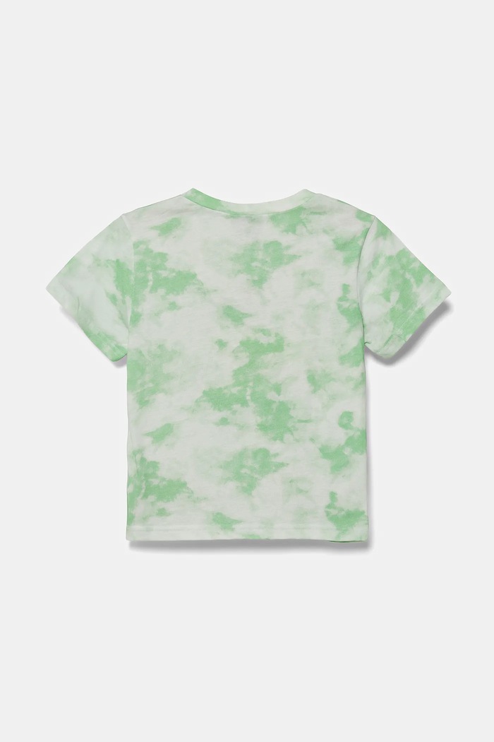 Dječja pamučna majica kratkih rukava United Colors of Benetton 3ORKG10JD.P.Seasonal zelena SS25