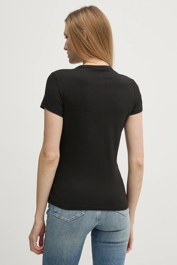 Oblečení Bavlněné tričko Calvin Klein K20K207974 černá