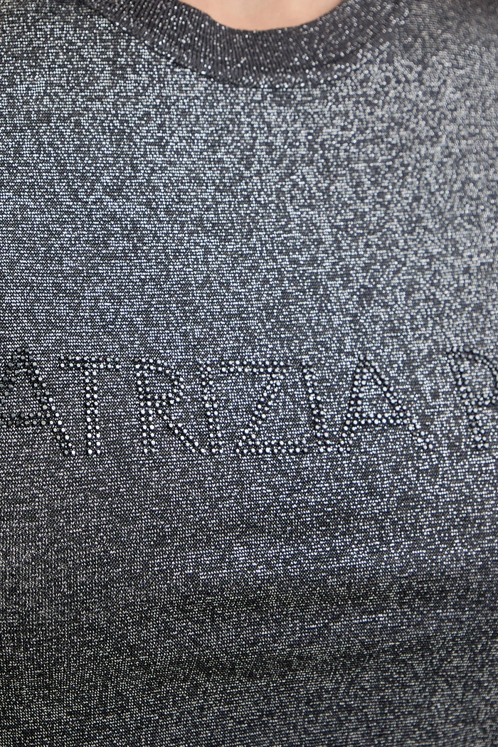 Tričko Patrizia Pepe 8K0278.K128 šedá