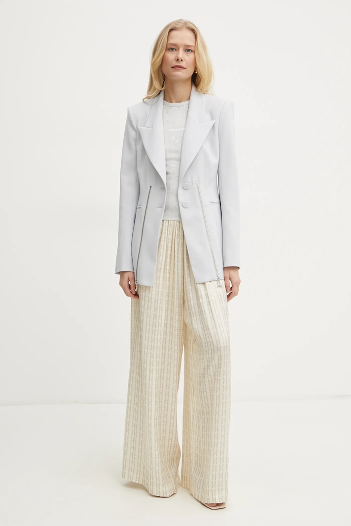 Top Patrizia Pepe 8M1674.J252 šedá SS25