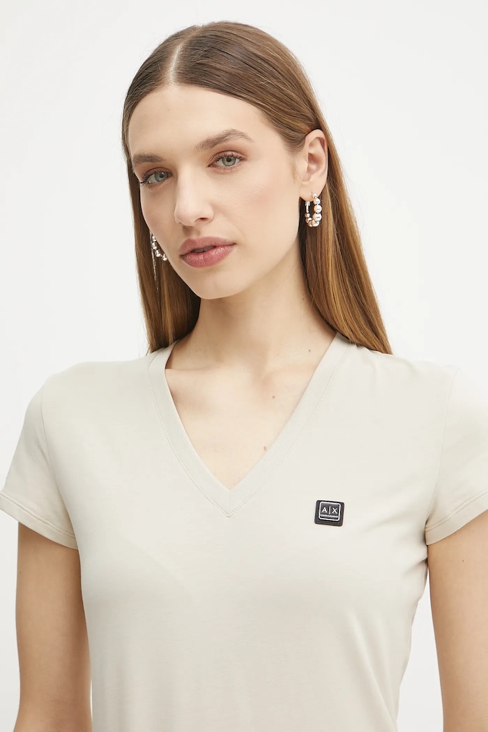 Tričko Armani Exchange béžová XW000105.AF11929