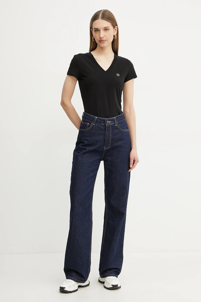 Tričko Armani Exchange XW000105.AF11929 čierna SS25