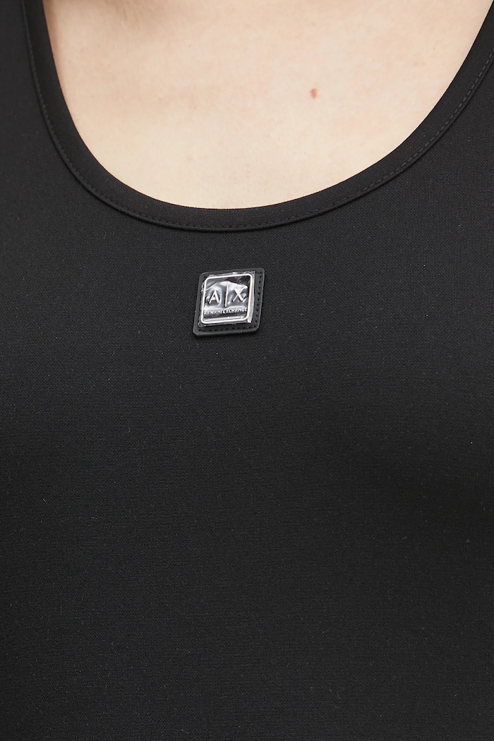 Top Armani Exchange XW000090.AF10805 čierna