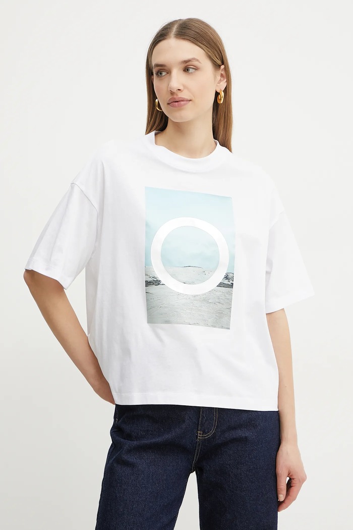 Armani Exchange T-shirt biały XW000108.AF10359