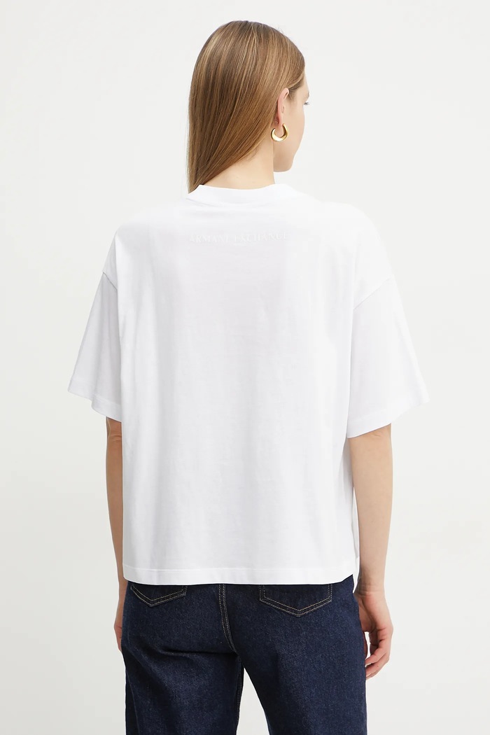 Odzież Armani Exchange T-shirt XW000108.AF10359 biały