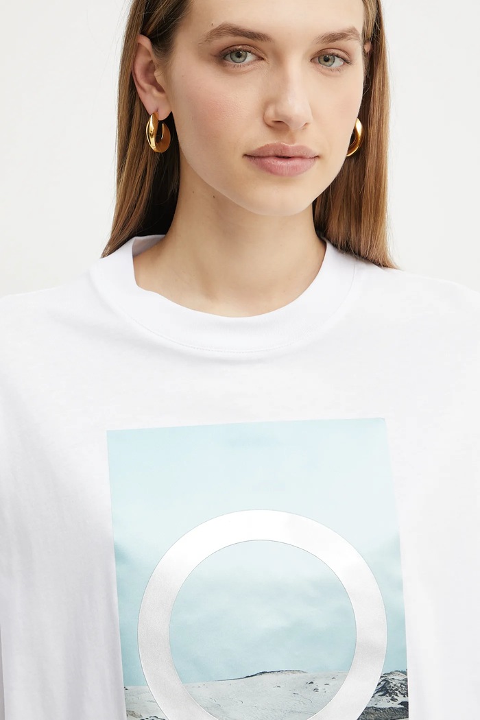 T-shirt Armani Exchange XW000108.AF10359 biały