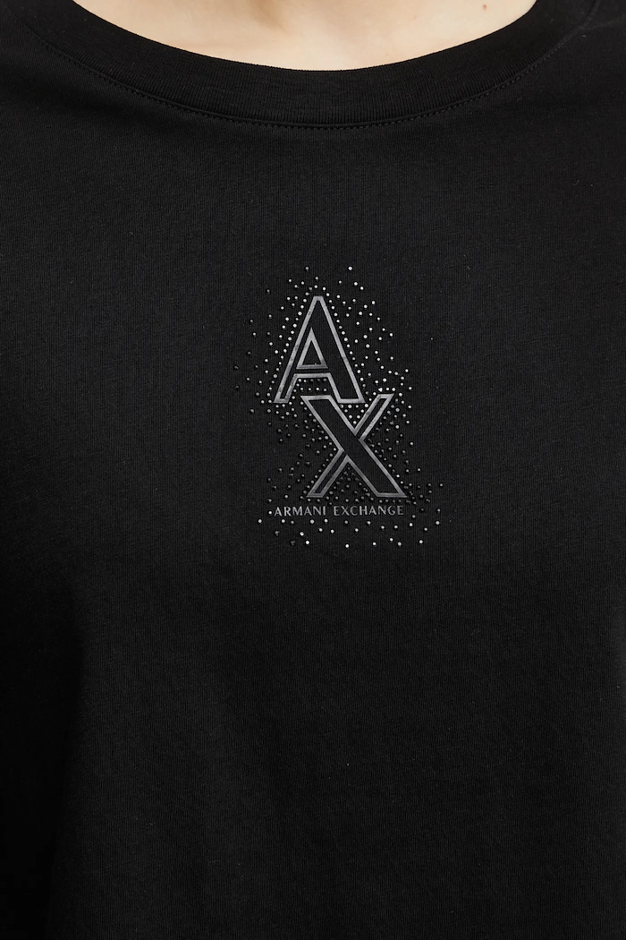 Bavlnené tričko Armani Exchange XW000102.AF10359 čierna
