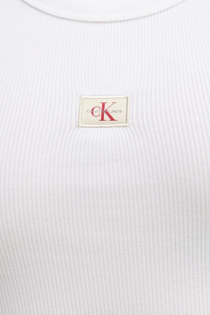 Calvin Klein Jeans top J20J224762 bézs
