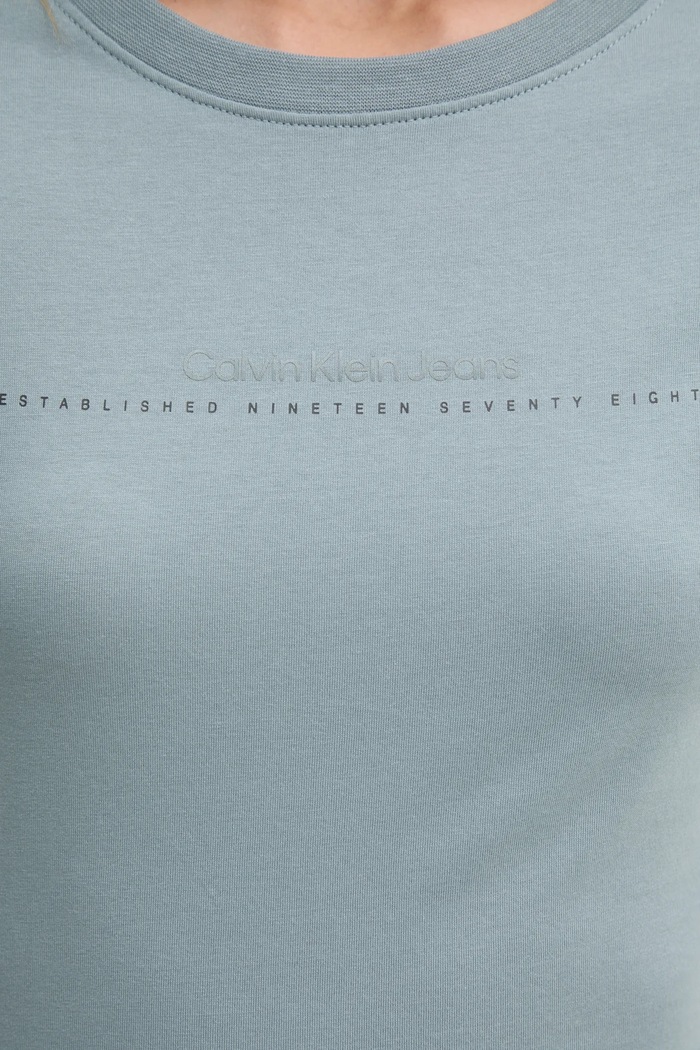 Calvin Klein Jeans t-shirt bawełniany J20J224990 szary