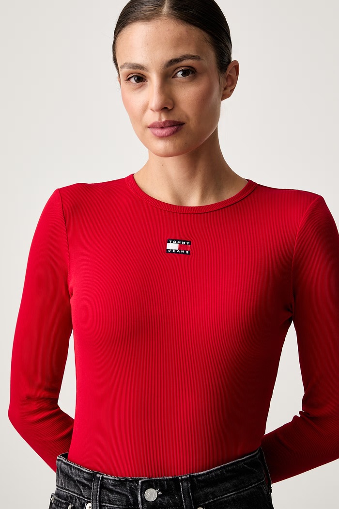 Tommy Jeans DW0DW20178 rdeča