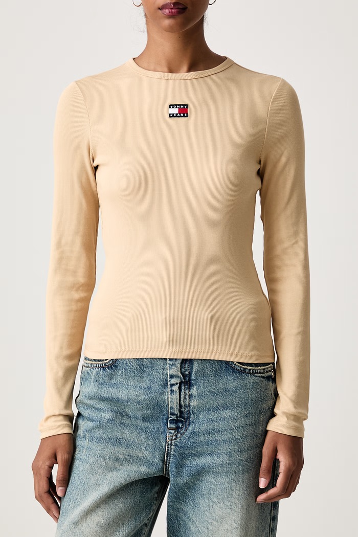 Tommy Jeans DW0DW20178 beżowy