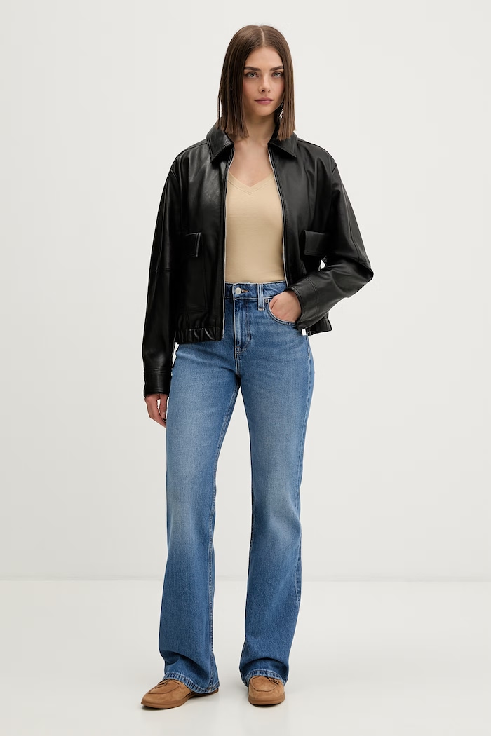 Tommy Jeans tričko dámske bavlnené DW0DW20458 béžová SS26