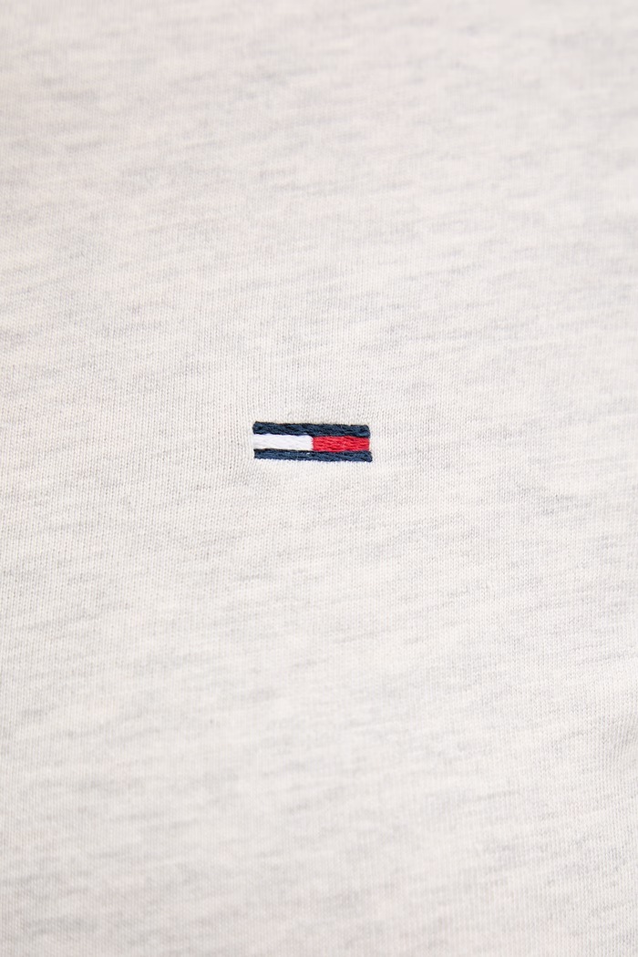 Tommy Jeans basic tričko dámske bavlnené DW0DW20459 sivá