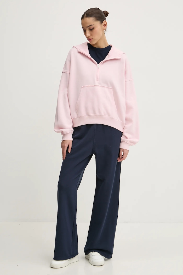 Tommy Jeans basic tričko dámske bavlnené DW0DW20459 tmavomodrá SS26