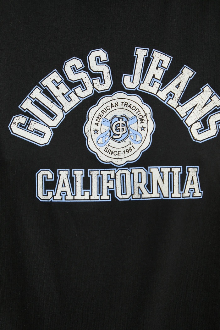Guess Jeans t-shirt bawełniany W5RI43.K8HM0 czarny
