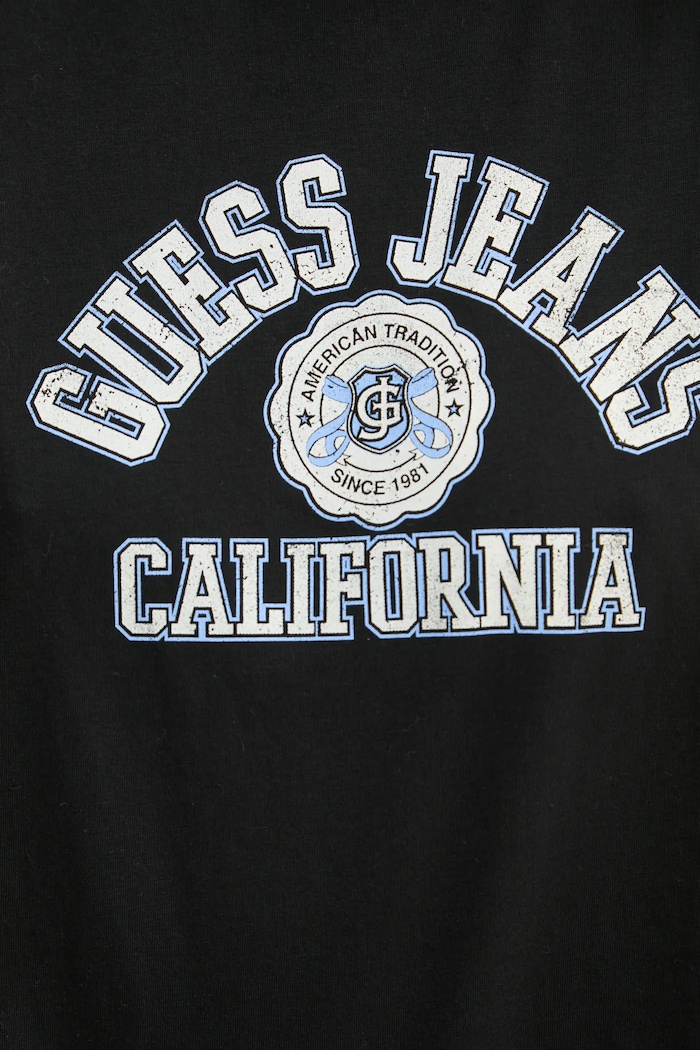 Guess Jeans t-shirt bawełniany W5RI43.K8HM0 czarny