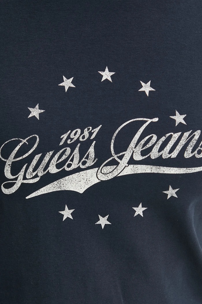 Μπλουζάκι Guess Jeans W5RI59.J1314 σκούρο μπλε