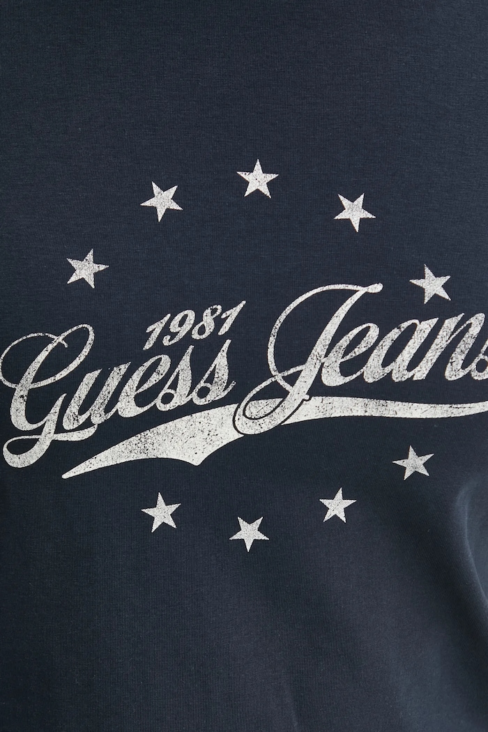 Μπλουζάκι Guess Jeans W5RI59.J1314 σκούρο μπλε
