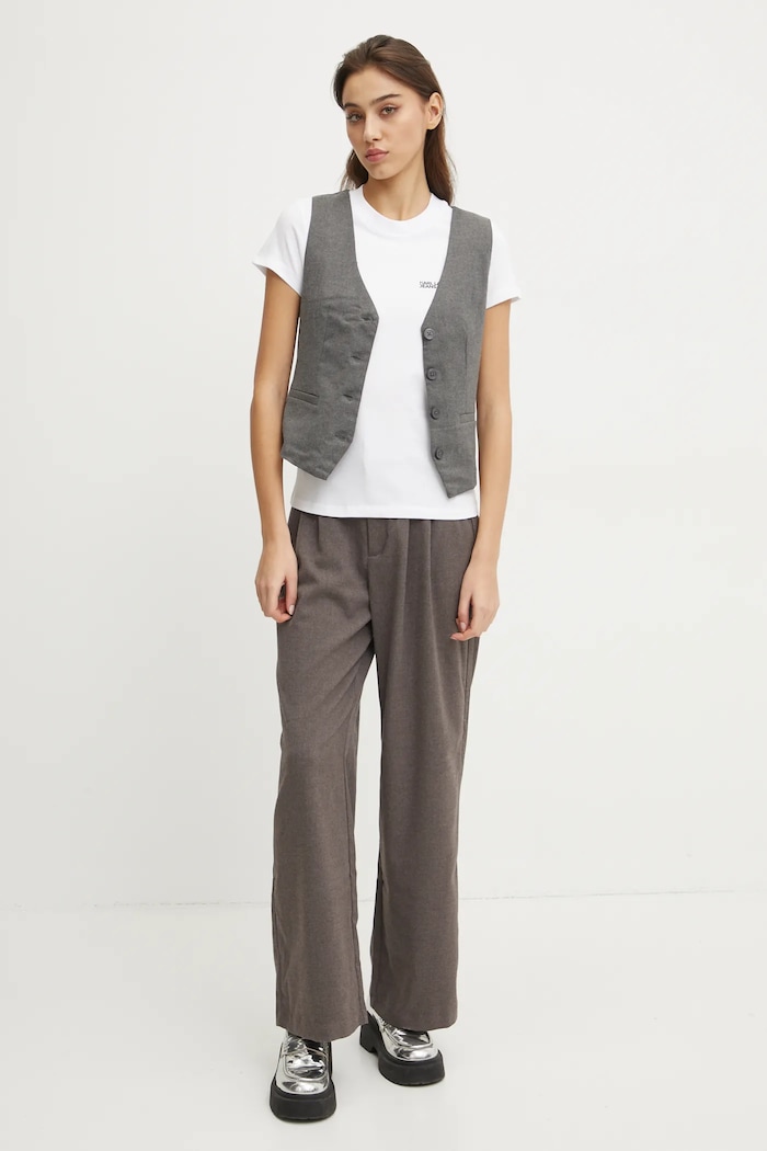 Karl Lagerfeld Jeans tričko dámske bavlnené A1W17004 biela AA00