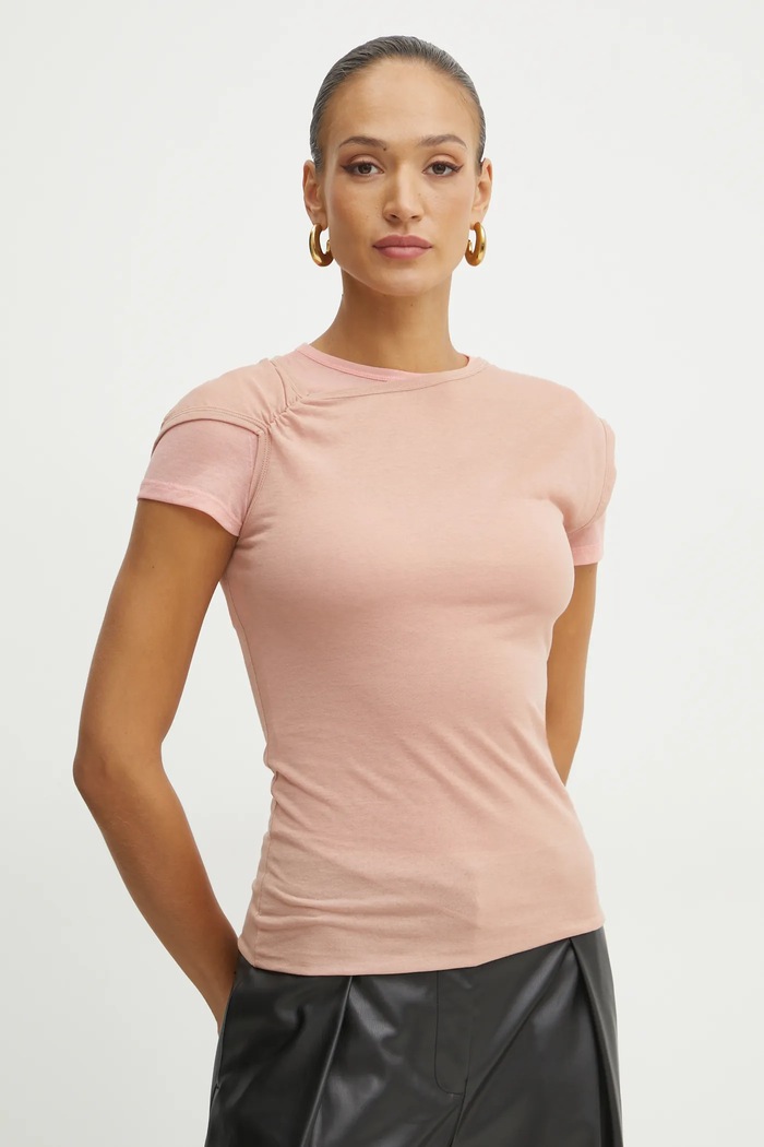 Μπλουζάκι Pinko slim πορτοκαλί 104654.A2CL