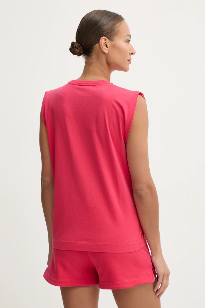 Odzież Pinko Top bawełniany 104268.A2C0 czerwony