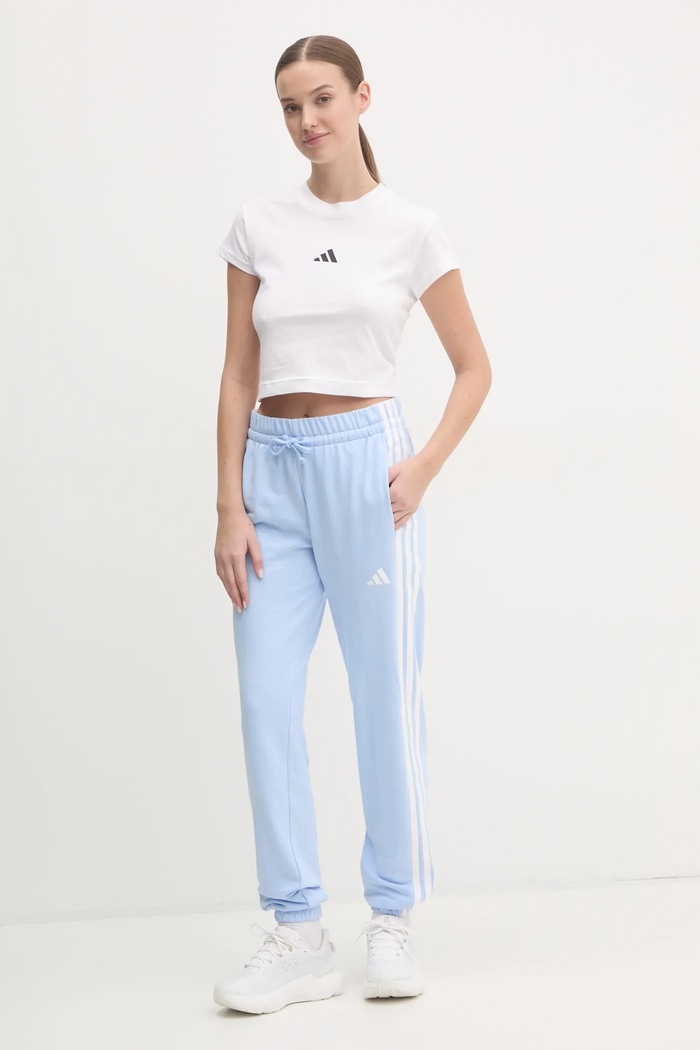 adidas T-shirt bawełniany Future Icons JE4001 biały SS25