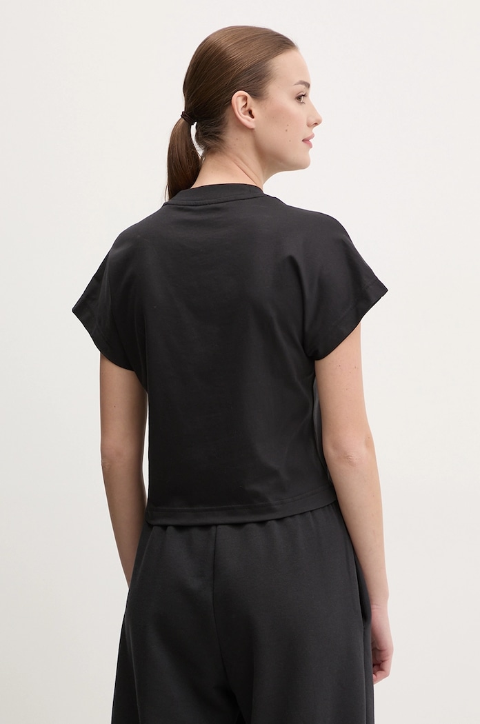 Îmbrăcăminte adidas tricou din bumbac ALL SZN JJ1235 negru