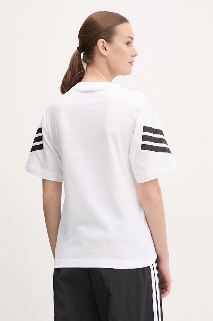 Îmbrăcăminte adidas tricou din bumbac Future Icons JE0238 alb