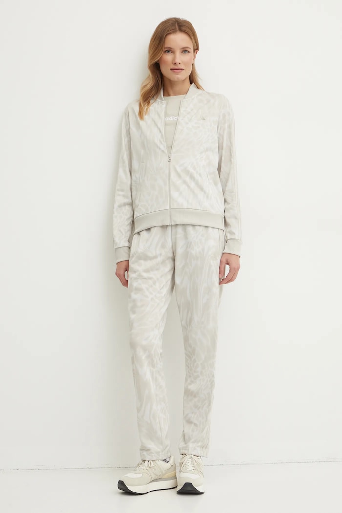 Top adidas Essentials Linear JC5790 μπεζ AW25