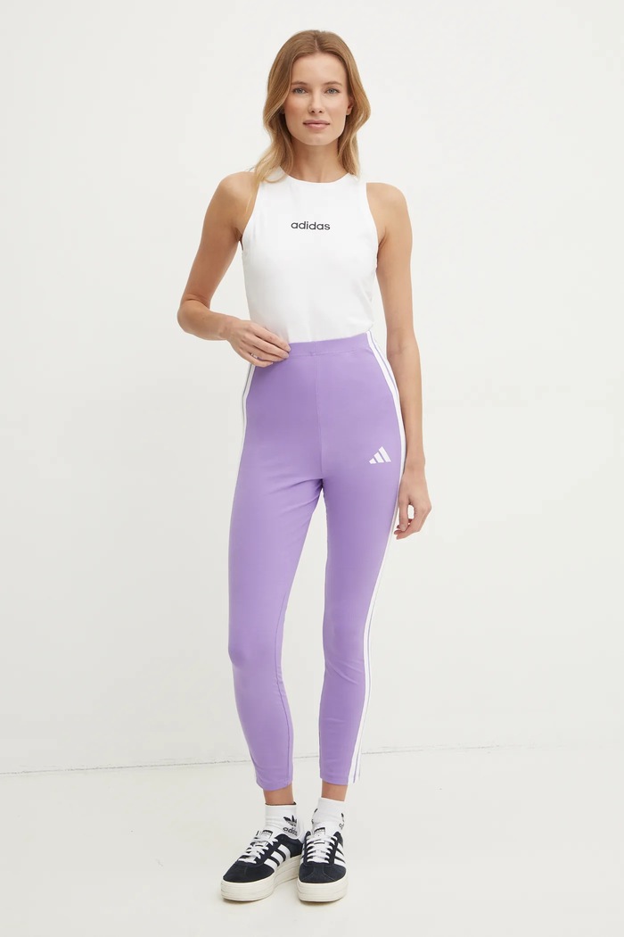 Top adidas Essentials Linear JC5799 λευκό AW25