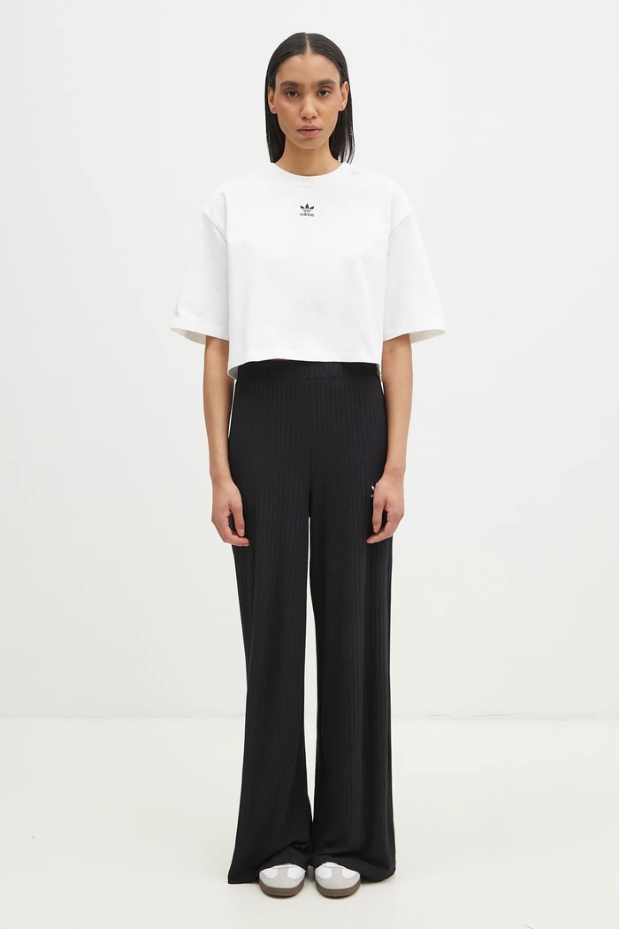 adidas Originals tricou Essential JJ3385 alb