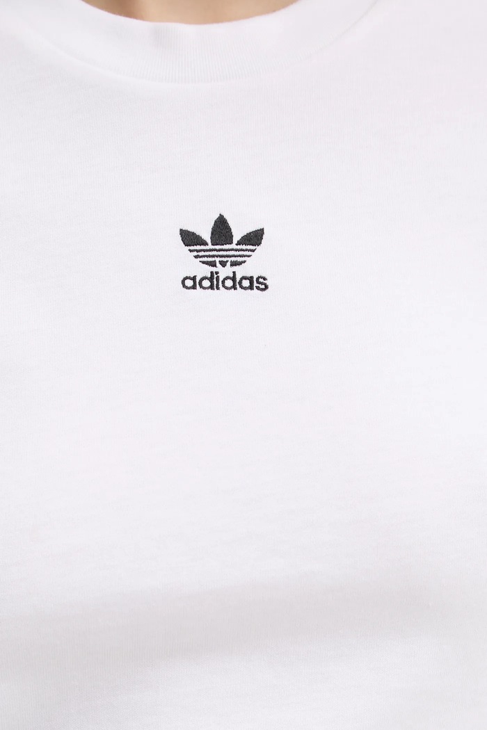adidas Originals t-shirt bawełniany Essential JC8973 beżowy
