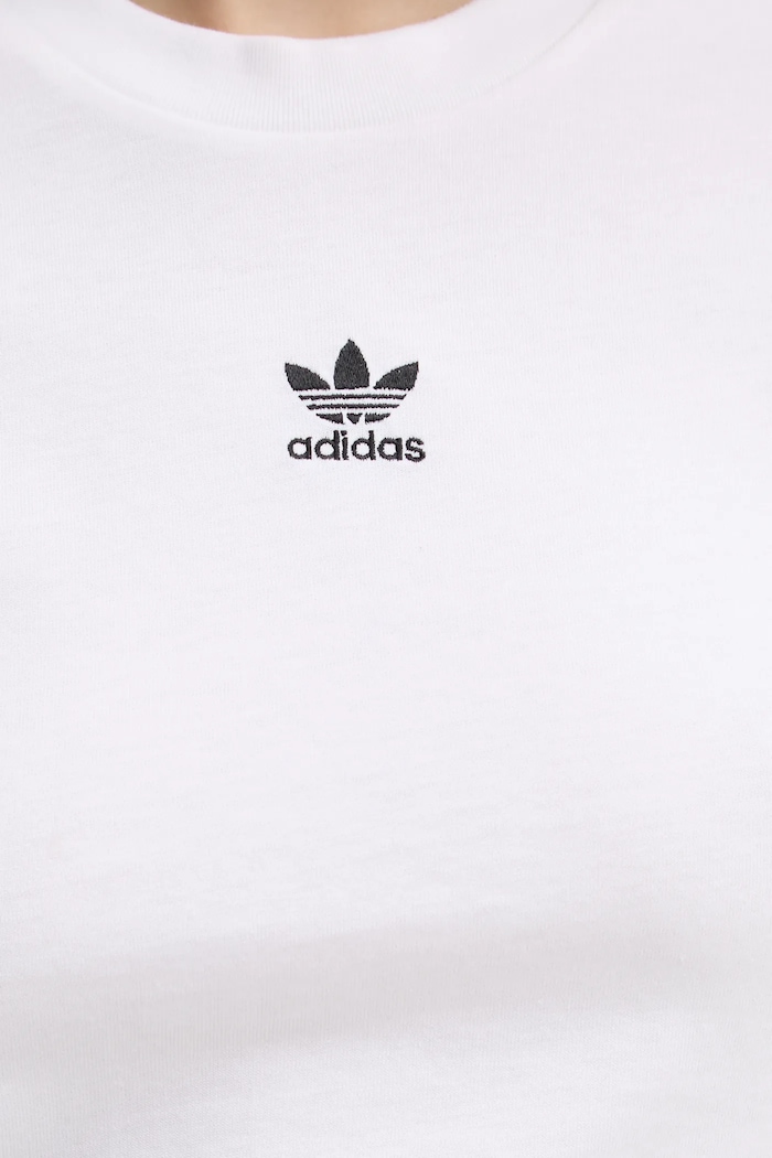 adidas Originals t-shirt bawełniany Essential JC8973 beżowy
